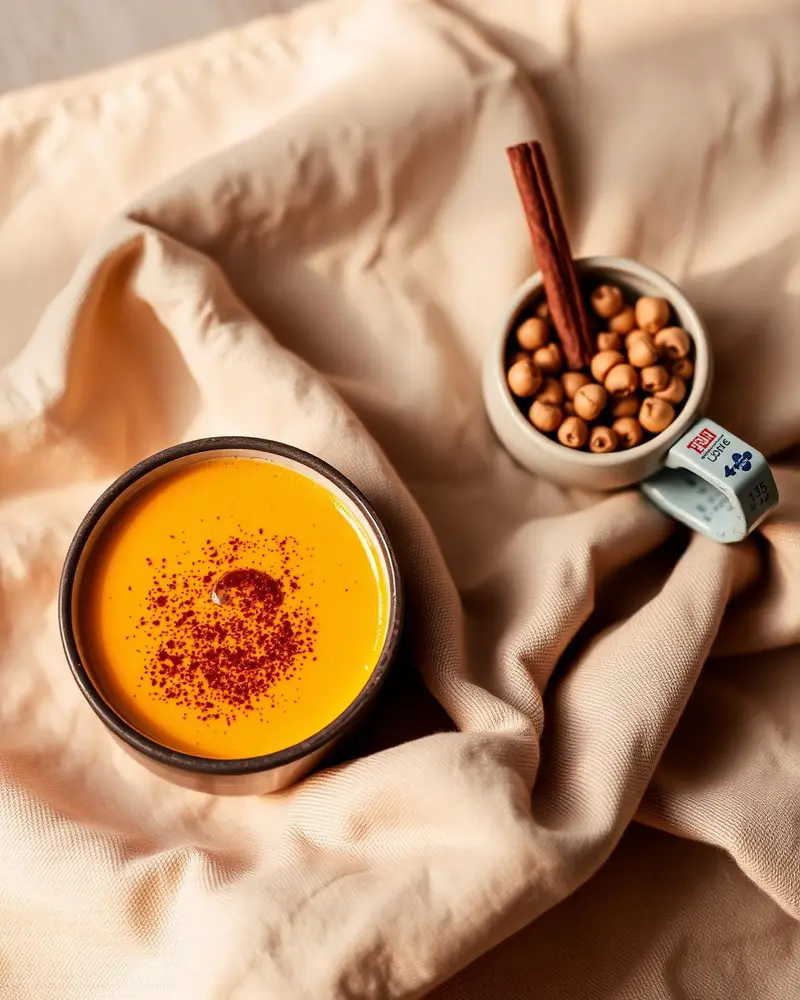 Chai Smoothie + Makhana